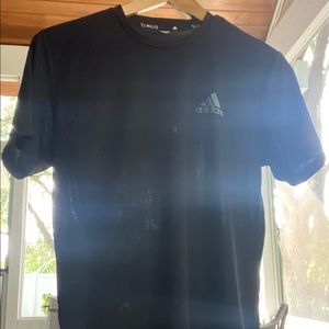 Black Adidas dry fit running shirt